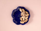 Assiette En Céramique Pour Apéro, Bellflower, 9cm, Bleu Marine