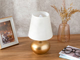 Lampe De Table Goldy 117x27cm Blanc-doré