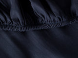 Aurora Silky Touch Bettwäsche King Size 240X220Cm Nachtblau