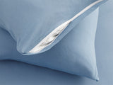 Drap-housse Single Coton Plain 100x200cm Bleu