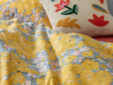 Buttercup Bettdeckenbezug-Set Baumwolle King Size 240X220Cm Gelb