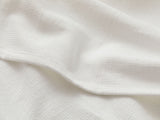 Etamin Tissage Jacquard Grande Taille Couverture D'ètè Blanc1
