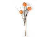 Fleur Artificielle, Grass Bush, 63cm Orange Clair