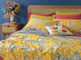 Buttercup Bettdeckenbezug-Set Baumwolle King Size 240X220Cm Gelb