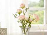Rose Bouquet Fleur Artificielle Crème
