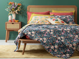 Vivacity Bloom Bettdeckenbezug-Set Baumwolle Einzel 160X220Cm Gelb
