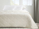 Comfy Bettdecke Einzel Baumwolle 155X215Cm Weiß