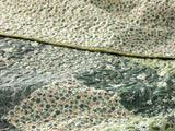 Flower Patch Mehrzweck-Überwurf Doppel 200X220Cm Grün