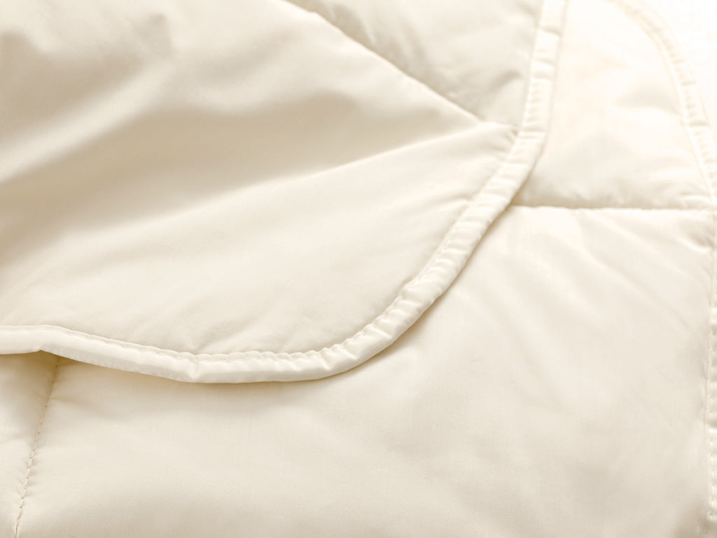 Layna Waschbare Wolldecke Doppel 195X215Cm Weiß
