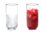 Verre Soft-drink 3 Pièces Rosa 395ml Transparent