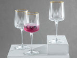 Zett Weinglas 3Er-Set Glas 320Ml Goldfarben