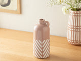 Vase Bottle 8.8x8.8x20.5cm Beige