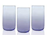 Degetto Wasserglas 3Er-Set 365Ml Purpur-Blau