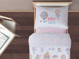 Lovely Balloon Kinderbettwäsche Baumwolle 160X220Cm Rosa