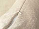 Modern Lines Coton  Rempli De Polyester Coussin 45x45cm Beige