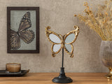 Butterfly Dekofigur 19X10,6X29,5Cm Goldfarben