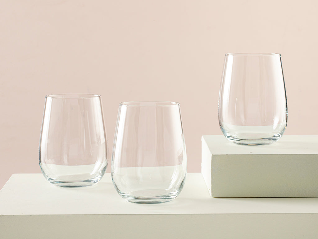 Berlin Trinkglas 3Er-Set Glas 475Ml Klar