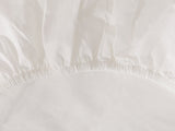 Housse De Couette Single Coton Chic Magnolia 160x220cm Beige