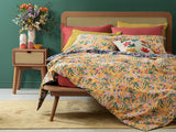 Vivacity Bloom Bettdeckenbezug-Set Baumwolle Einzel 160X220Cm Gelb