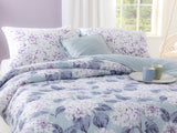 Hyrangea Bouquet Bettdeckenbezug-Set Baumwolle Einzel  160X220Cm Hortensiafarben