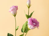 Deluxe Roses Zweig Kunstblume 72Cm Hellpurpur